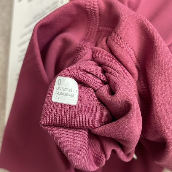 NWT Lululemon Align High-Rise Short 6” Washed Mauve Size 0 - Picture 6 of 7